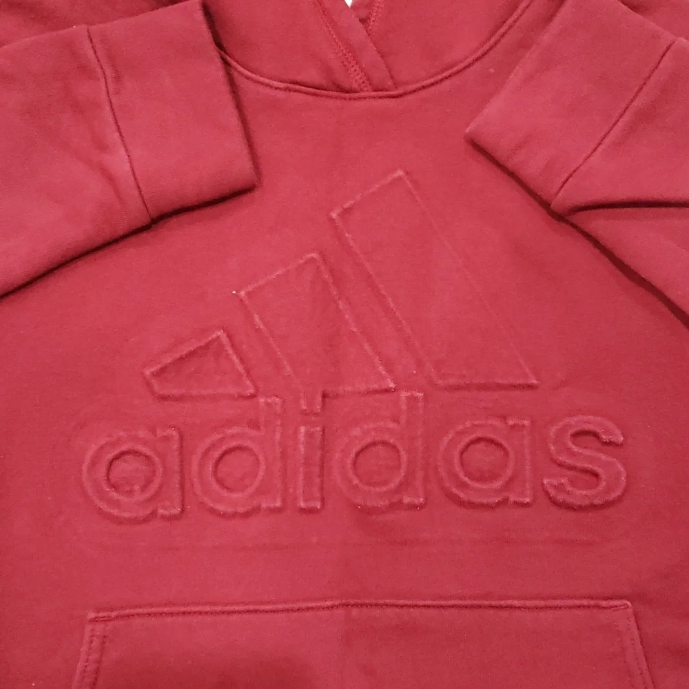 Adidas sweatshirt Boys dark red medium